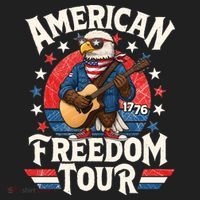 American Freedom Tour Eagle Celebrating America's 250th Birthday 1776 Tumbler thumb 3