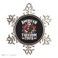 American Freedom Tour Eagle Celebrating America's 250th Birthday 1776 Ornament thumb 0