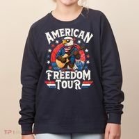 American Freedom Tour Eagle Celebrating America's 250th Birthday 1776 Women's Sweatshirt thumb 0