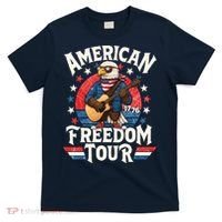 American Freedom Tour Eagle Celebrating America's 250th Birthday 1776 T-Shirt thumb 0