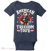 American Freedom Tour Eagle Celebrating America's 250th Birthday 1776 Baby Bodysuit thumb 0