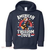 American Freedom Tour Eagle Celebrating America's 250th Birthday 1776 Toddler Hoodie thumb 0