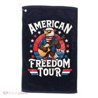 American Freedom Tour Eagle Celebrating America's 250th Birthday 1776 Golf Towel thumb 0