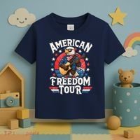 American Freedom Tour Eagle Celebrating America's 250th Birthday 1776 Toddler T-Shirt thumb 3