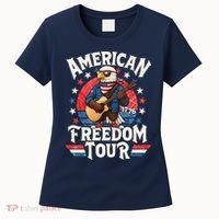 American Freedom Tour Eagle Celebrating America's 250th Birthday 1776 Women's T-Shirt thumb 0