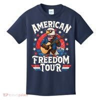 American Freedom Tour Eagle Celebrating America's 250th Birthday 1776 Kids T-Shirt thumb 0