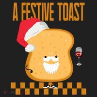A Festive Toast Funny Christmas Women's Sweatshirt thumb 2