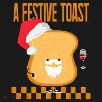 A Festive Toast Funny Christmas Toddler Hoodie thumb 2
