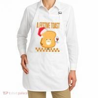 A Festive Toast Funny Christmas Apron thumb 2