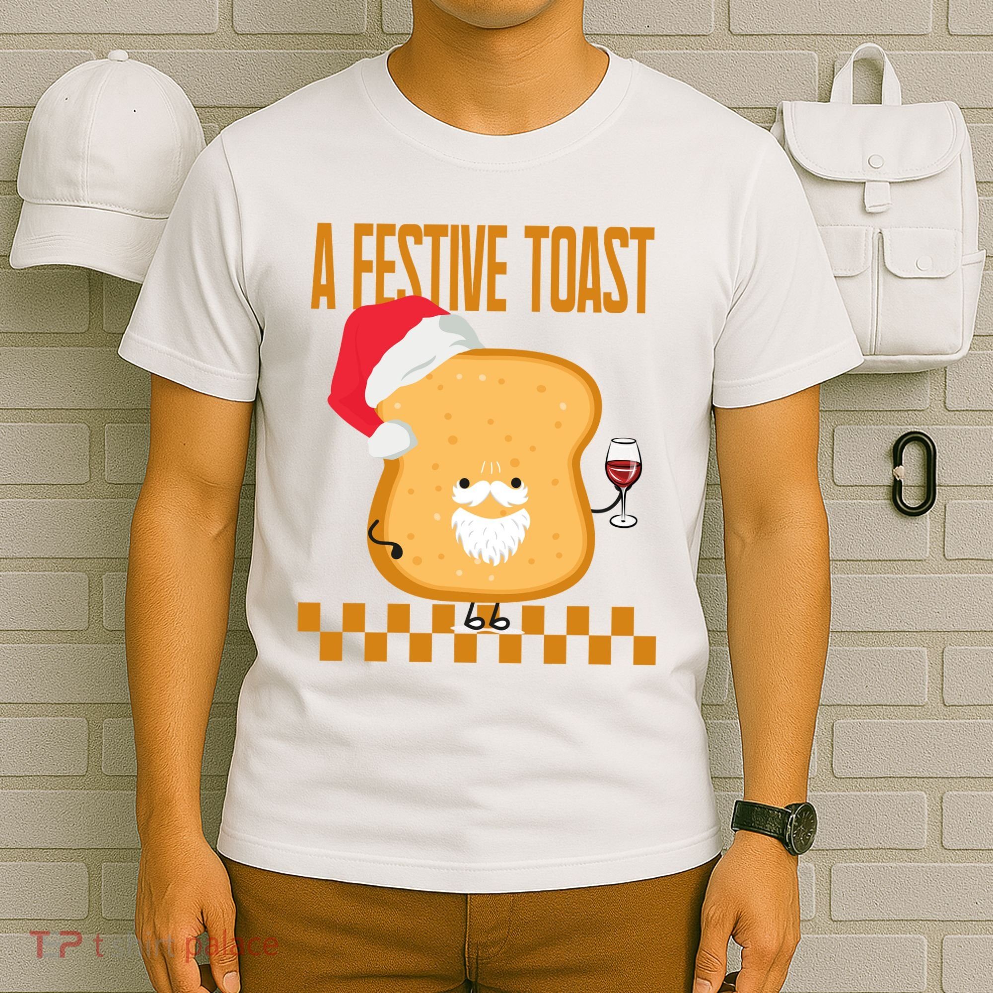 A Festive Toast Funny Christmas T-Shirt