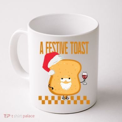 A Festive Toast Funny Christmas Coffee Mug