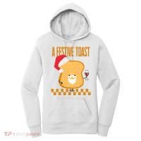 A Festive Toast Funny Christmas Women's Hoodie thumb 0