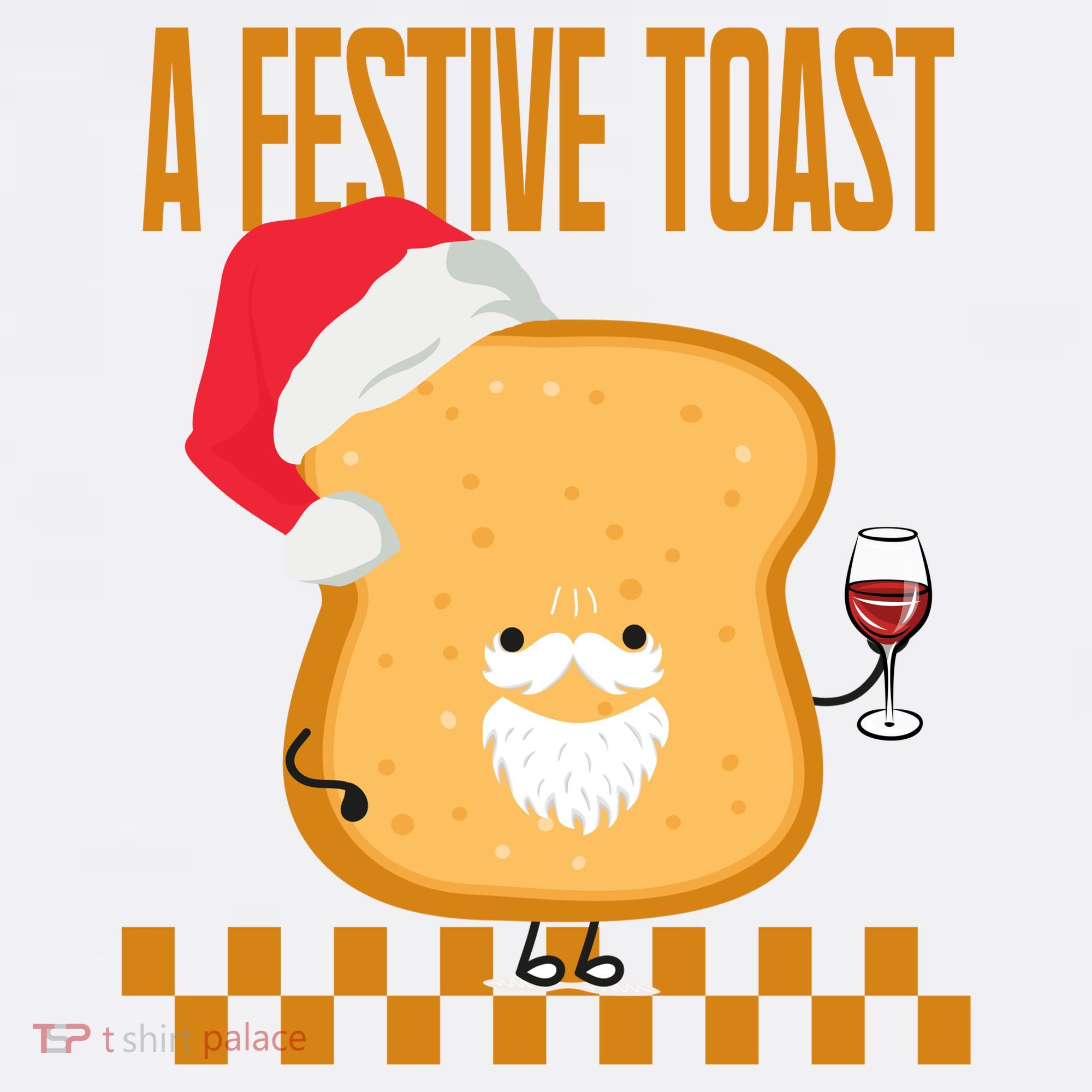 A Festive Toast Funny Christmas Women's Hoodie