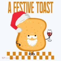 A Festive Toast Funny Christmas Tote Bag thumb 2