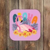 Aloha Flamingo Tropical Coaster thumb 0