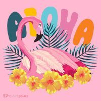 Aloha Flamingo Tropical Coaster thumb 2