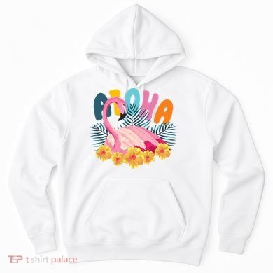 Aloha Flamingo Tropical Hoodie