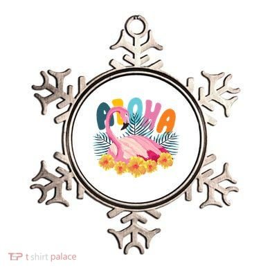 Aloha Flamingo Tropical Ornament