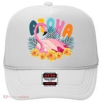 Aloha Flamingo Tropical Hat thumb 0