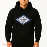 Arkansas Flag The Natural State Little Rock Hoodie thumb 2