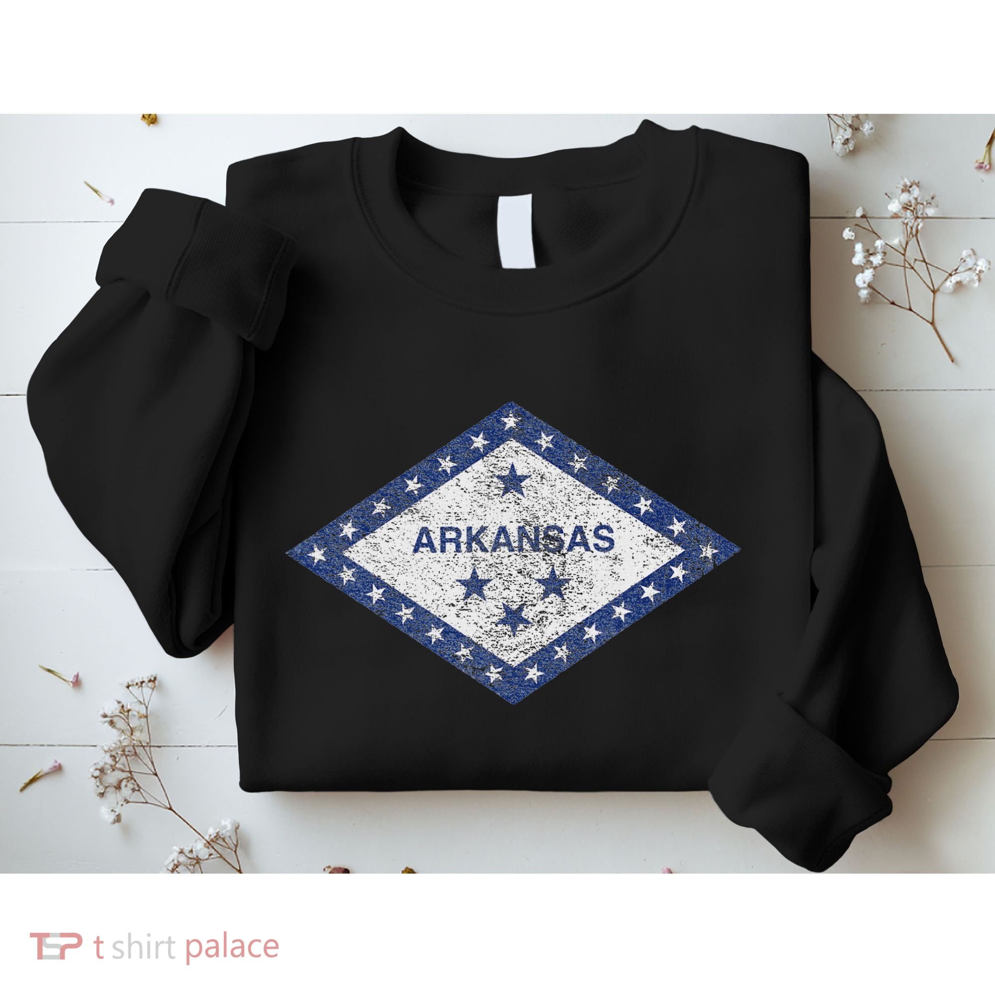 Arkansas Flag The Natural State Little Rock Sweatshirt