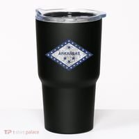 Arkansas Flag The Natural State Little Rock Tumbler thumb 0