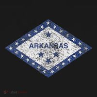 Arkansas Flag The Natural State Little Rock Mousepad thumb 1