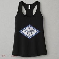 Arkansas Flag The Natural State Little Rock Women's Tank Top thumb 3