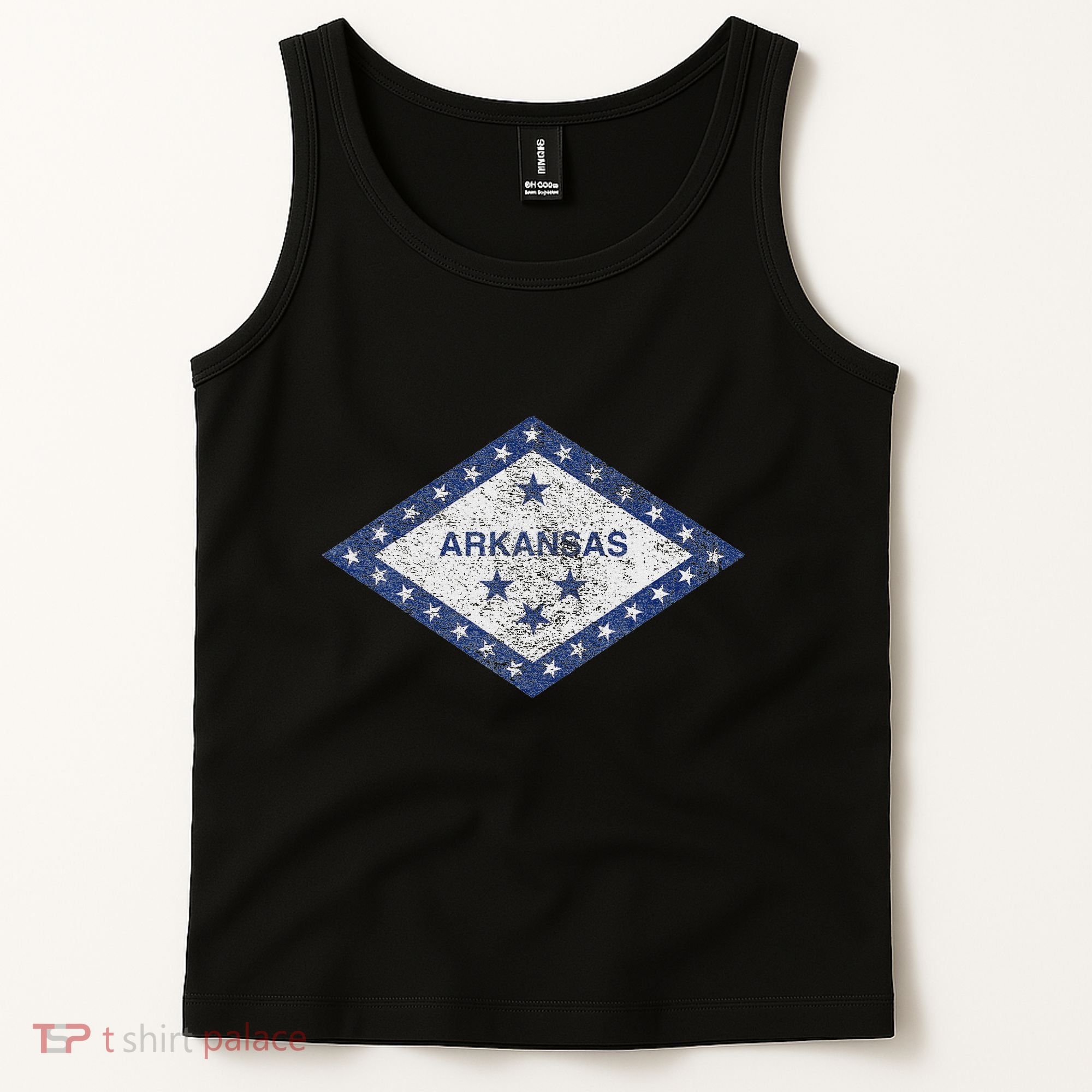 Arkansas Flag The Natural State Little Rock Tank Top