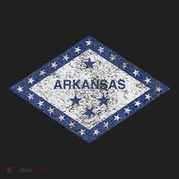 Arkansas Flag The Natural State Little Rock Golf Towel thumb 3