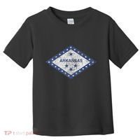 Arkansas Flag The Natural State Little Rock Toddler T-Shirt thumb 0
