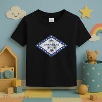 Arkansas Flag The Natural State Little Rock Toddler T-Shirt thumb 3