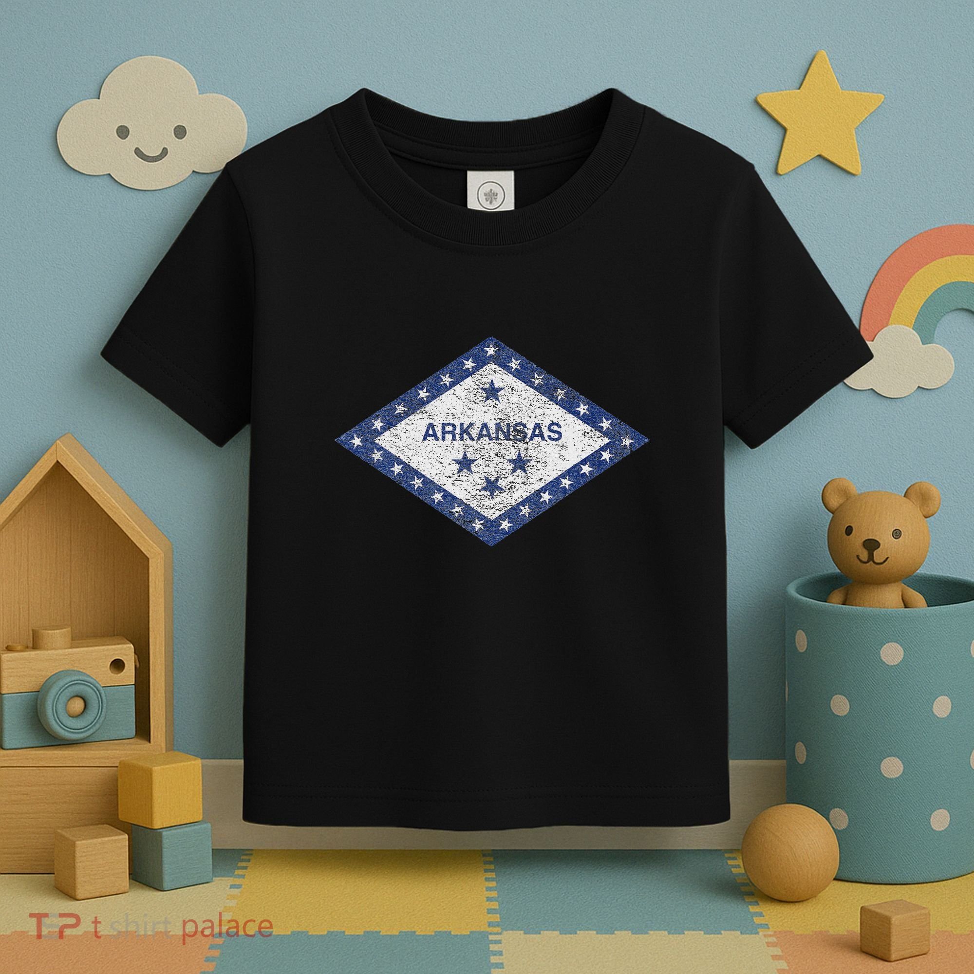 Arkansas Flag The Natural State Little Rock Toddler T-Shirt