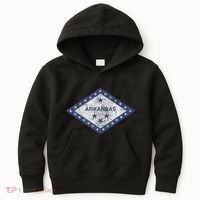 Arkansas Flag The Natural State Little Rock Kids Hoodie thumb 0