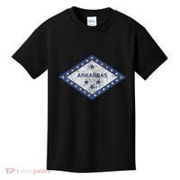 Arkansas Flag The Natural State Little Rock Kids T-Shirt thumb 0