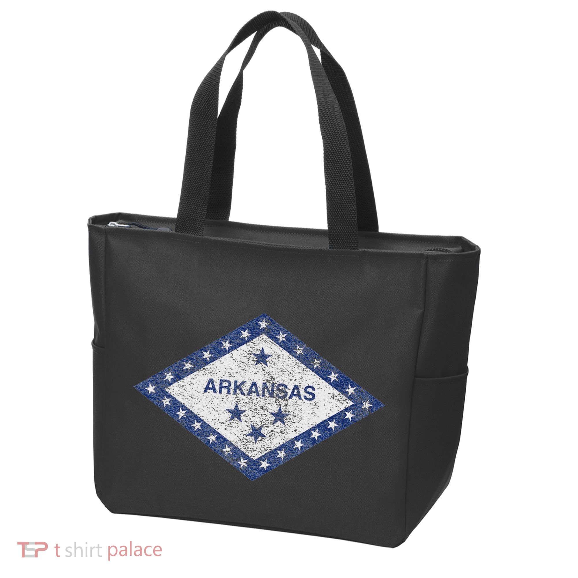 Arkansas Flag The Natural State Little Rock Tote Bag