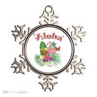 Aloha Flamingo Tropical Ornament thumb 0