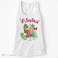 Aloha Flamingo Tropical Women's Tank Top thumb 0
