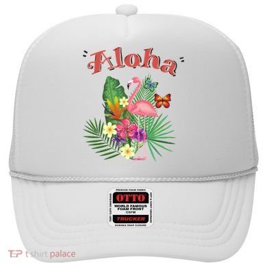 Aloha Flamingo Tropical Hat