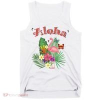 Aloha Flamingo Tropical Tank Top thumb 0