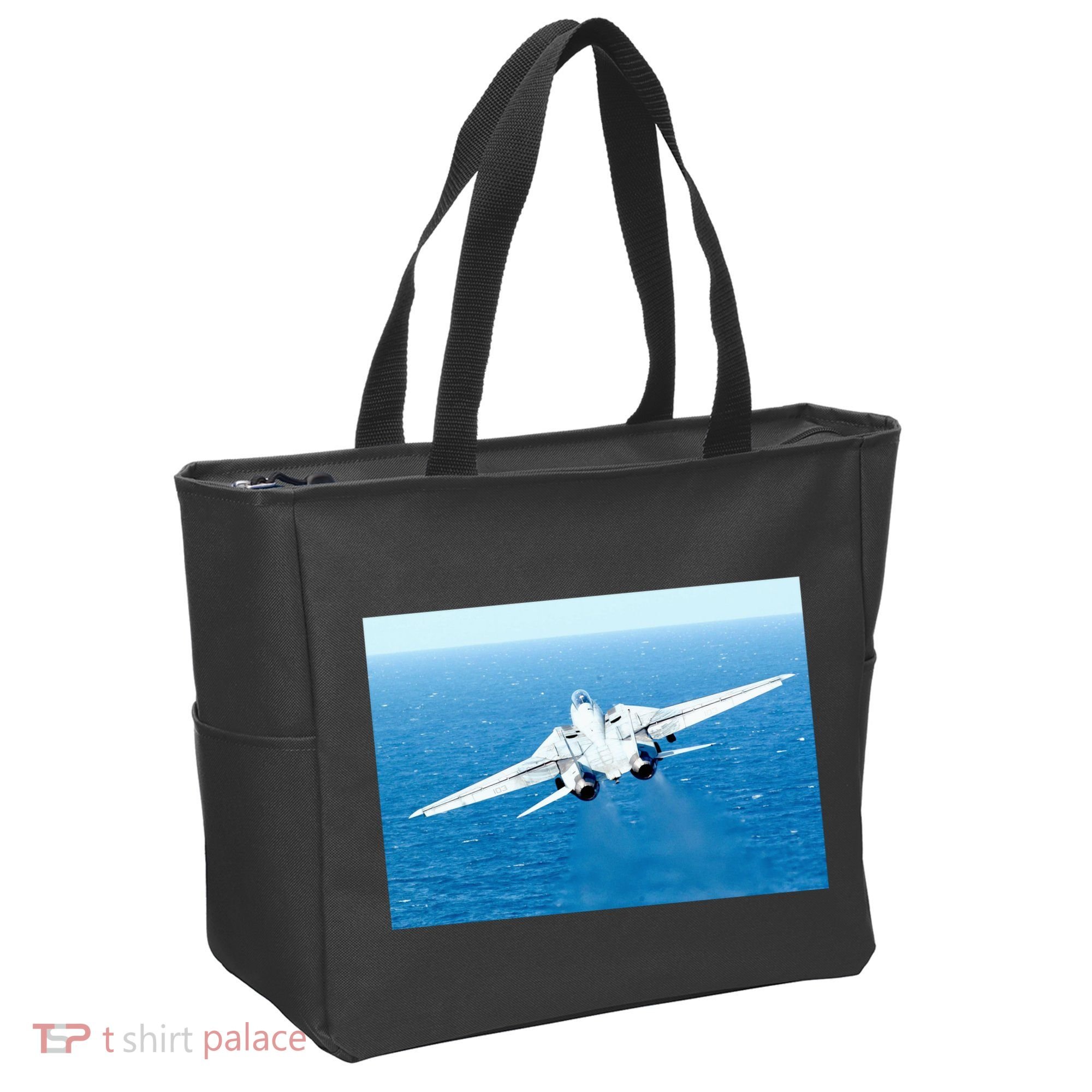 An F14d Tomcat From The Tomcatters Of Fighter Squadron Three One (Vf 31) Tote Bag