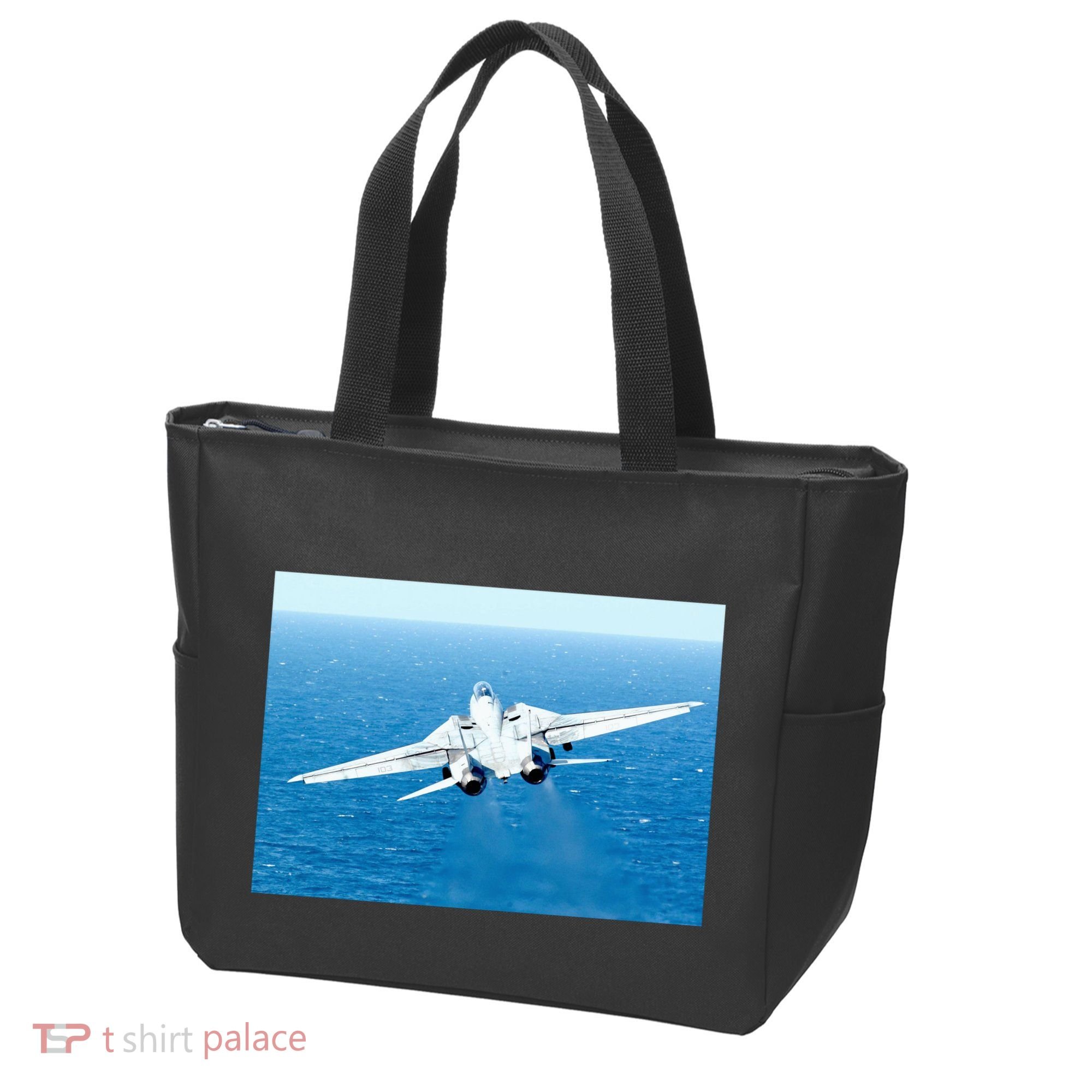 An F14d Tomcat From The Tomcatters Of Fighter Squadron Three One (Vf 31) Tote Bag