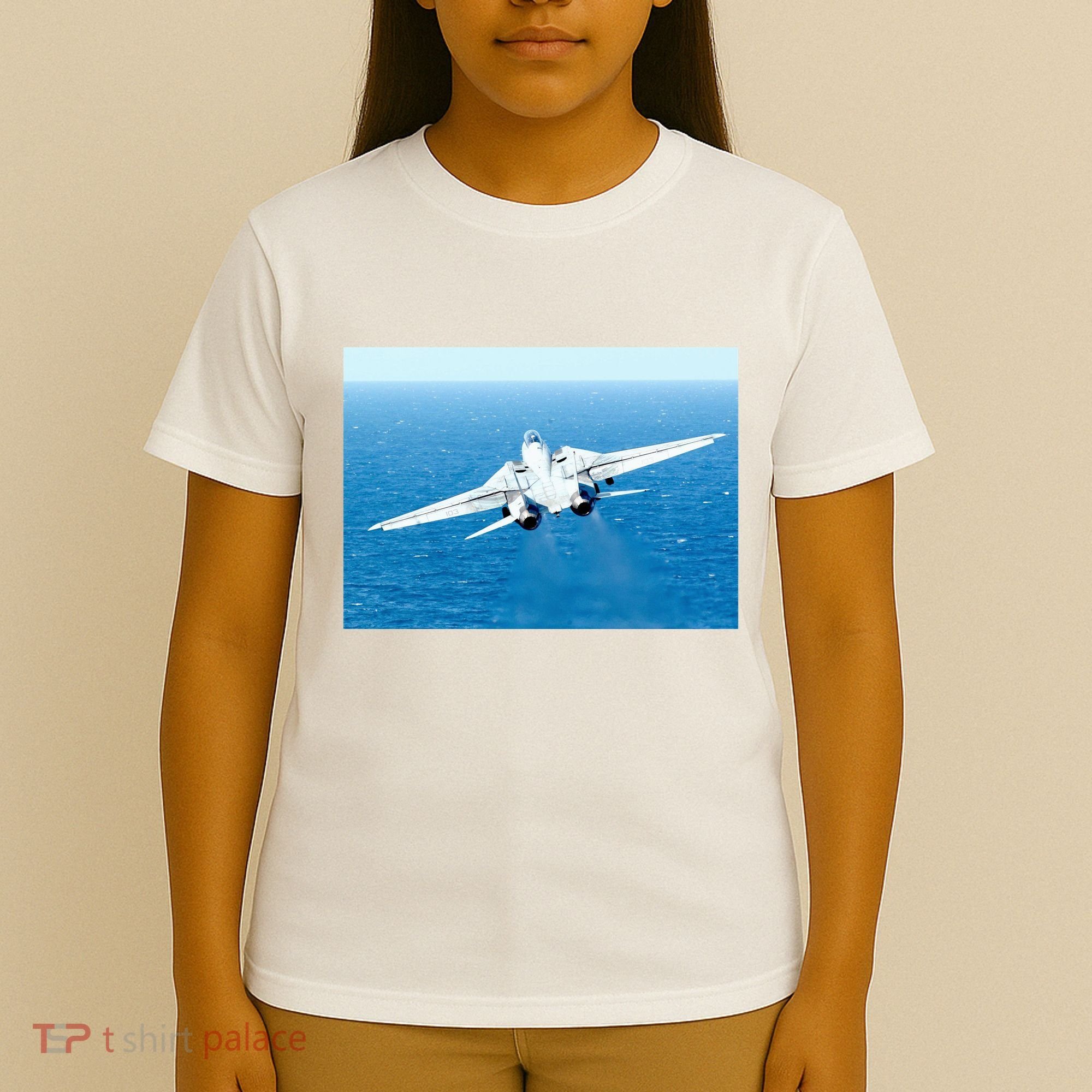 An F14d Tomcat From The Tomcatters Of Fighter Squadron Three One (Vf 31) T-Shirt