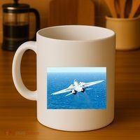 An F14d Tomcat From The Tomcatters Of Fighter Squadron Three One (Vf 31) Coffee Mug thumb 4
