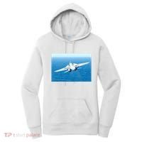 An F14d Tomcat From The Tomcatters Of Fighter Squadron Three One (Vf 31) Women's Hoodie thumb 0