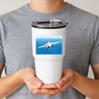 An F14d Tomcat From The Tomcatters Of Fighter Squadron Three One (Vf 31) Tumbler thumb 2