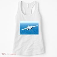 An F14d Tomcat From The Tomcatters Of Fighter Squadron Three One (Vf 31) Women's Tank Top thumb 0