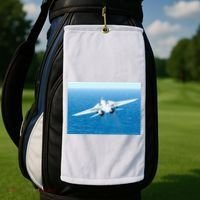 An F14d Tomcat From The Tomcatters Of Fighter Squadron Three One (Vf 31) Golf Towel thumb 2