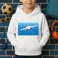 An F14d Tomcat From The Tomcatters Of Fighter Squadron Three One (Vf 31) Kids Hoodie thumb 2