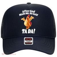After God Made Me He Said Ta-da Funny Chicken Hat thumb 0